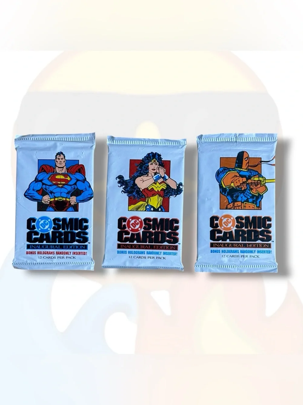 DC Comics Cosmic Cards 3 Pack Bundle